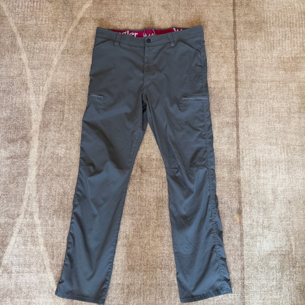 Wrangler Outdoor Performance Pants – Men’s 36x32 – Tan/Brown